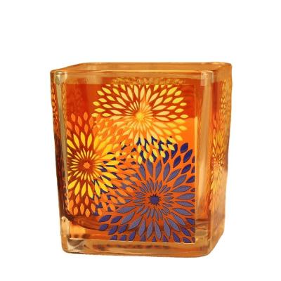 China Wholesale home decoration original design glass votive candle holder for table top for sale