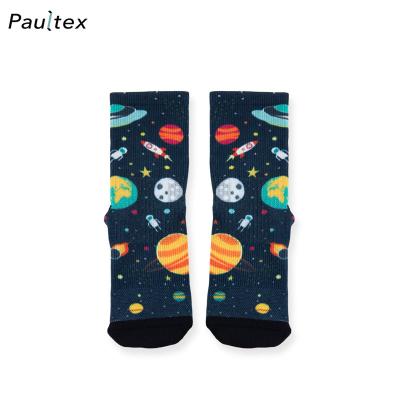 China QUICK DRY Children Kids Custom Design Pattern Logo High Quality Knee Socks for sale