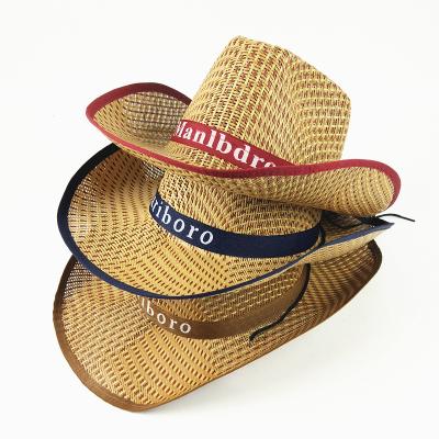 China Wholesale Straw Hats Unisex Raffia Beach Sunscreen Summer Beach Fashion Wide Brim Straw Hats for sale