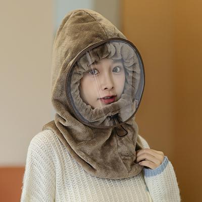 China Outdoor COMMON Wholesale Winter Hood Windproof Riding Protect Face Ear Cover Mask Warm Hats for sale