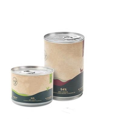 China Eco-friendly empty tinplate pet can for dog or cat, high temperature resistance and baking resistance for sale