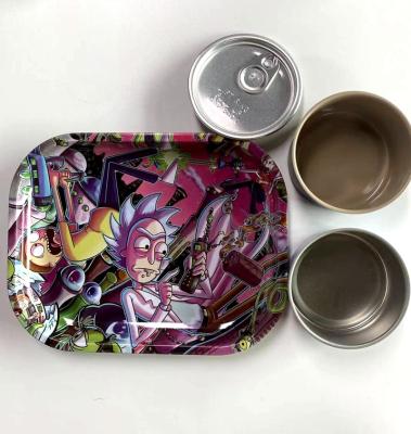 China Custom Food Size Tin Tray Rolling Tray for sale