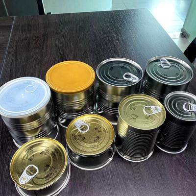 China 3 Pcs Food Tin Can Sprinkle Or Nuts Box for sale