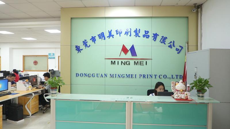 Verified China supplier - Dongguan Mingmei Printing Co., Ltd.