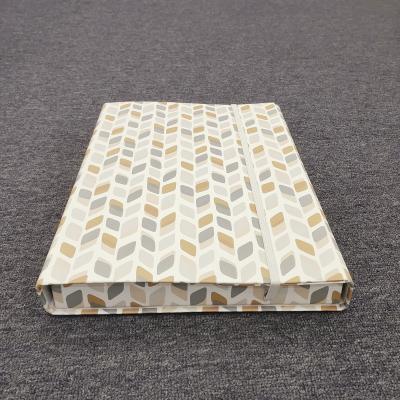 China Eco - Friendly Wholesale Type Paper Gift Cardboard Aseptic Box Closing Envelope Elastic Folder for sale