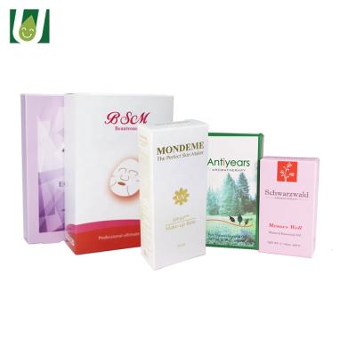 China Recyclable Custom Design Cosmetic Paper Box Packaging Boxes Skin Care Packaging Paper Box for sale