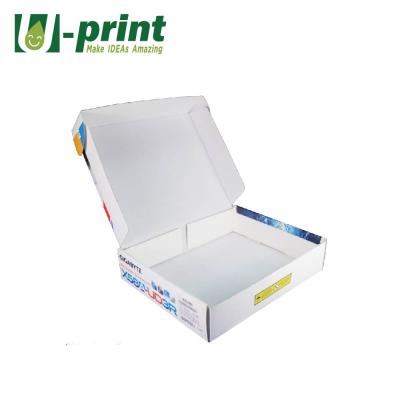 China 3 Layers Airplane Foldable Plain Corrugated Box Recyclable With Logo for sale