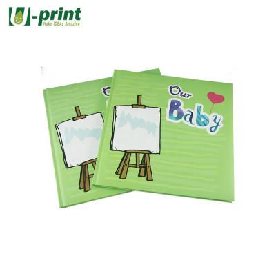 China Wholesale High Quality Family Hardcover Book Soft Touch Yarn Baby Photo Book for sale