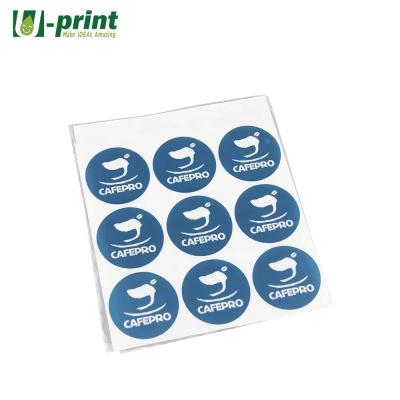 China Waterproof To Design Custom Die Cut Vinyl Stickers Business Label Brand Logo Adhesive Logo Stickers for sale