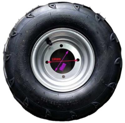 China Tear Resistance 16x8x7 Tire Rim For ATV Quad Buggy Go Kart Taotao Tire For High Abrasion Performance for sale