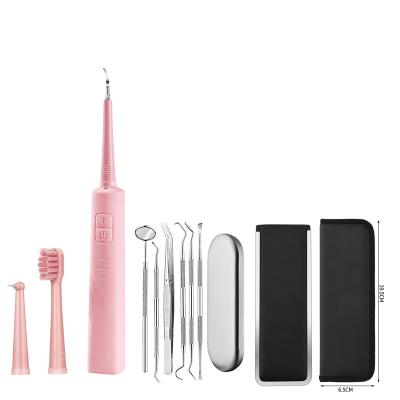 China Heathy Teeth Whitening OEM/ODM Quality Refillable Size Household Cleaning Blue Light Teeth Whitening Kit Portable Ultrasonic Dental Scaler for sale