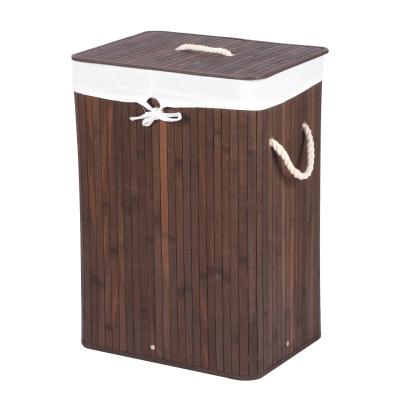 China Natural Brown Gray Minimalist Lundry Small Laundry Basket High Quality Professional Art Chinese Minimalist Factory for sale