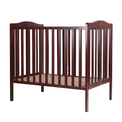 China Modern Hot Selling Soft Outdoor Wood Frame Strong And Stable Free Sample Baby Crib Bed Hutch Rails Wood Fence for sale