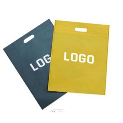 China High Quality Promotional Custom Handled Shopping Non Woven Bag With Printing Logo for sale