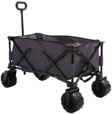 China Tools Folding Trolley Cart Heavy Duty Folding Utility Cart All Terrain Patio Garden Beach Cart Outdoor Trolley for sale