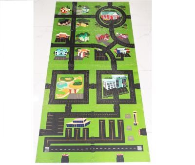 China Floor Eva Children Kid City Road Traffic Car Truck Puzzle Educational Interlocking Game Toy Tile Mat New 2022 Environmental Friendly Foam/Waterproof/Non-slip for sale