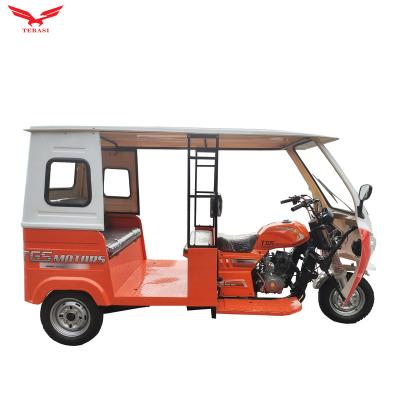 China Reliable quality 200cc TV passenger tricycle taxi adult tricycle China ccc engine for sale