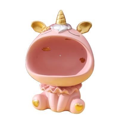 China Worlwide 2023 New Products Large Unicorn Storage Ornaments Storage Gift Factory Main Wholesale Counter Dresser Home Office Porch for sale