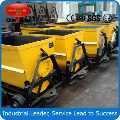 China KFU1.0-6 Bucket Dumping Mine Car for sale