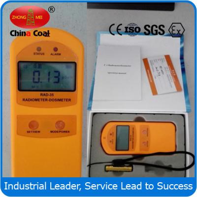 China High qualty RAD-35 gamma and beta radiometer dosimeter with fast response and wide measuri for sale