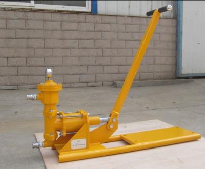 China 0-1.0Mpa high pressure manual cement grout pump for no electricity place use for sale