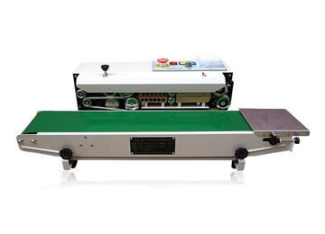 China FRD-1000V Horizontal Continuous Band Sealer with Solid-Ink Coding for sale