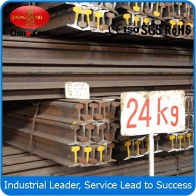 China Standard 24kg Light Rails Steel Products 55Q 50Q Q235 Steel Rails for sale