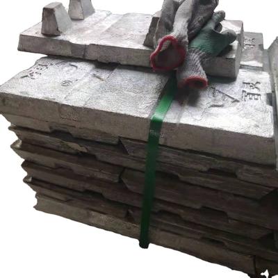 China Mainly used for die-casting alloy battery industry export selling product zinc ingots online with color silver white for sale