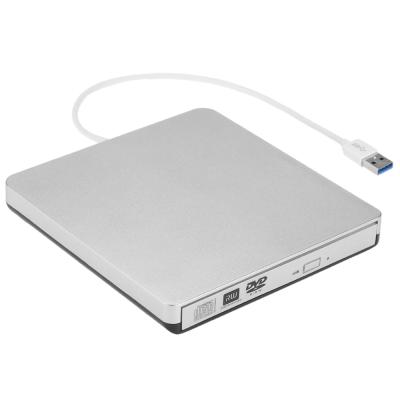 China Portable External Optical Writer Rewriter Burner Replacement USB 3.0 External Blank CD-RW DVD-RW Drive for iMac/MacBook/MacBook Air/pro for sale