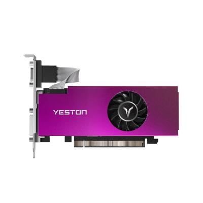 China Radeon Workstation Yeston RX550-4G D5 LP Gaming Graphics Card Cool 4GB Memory GDDR5 128Bit 6000MHz VGA + HD + DVI-D GPU Video Card for sale