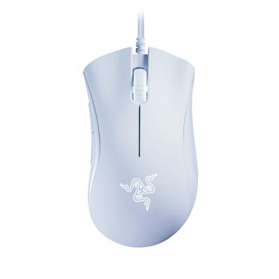 China Game 2021 New Razer DeathAdder Essential Gaming Mouse Ergonomic Wired Mice With 6400DPI Optical Sensor 5 Buttons Programmable White for sale