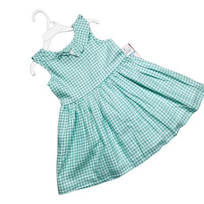 China Kids Summer Clothing Rayon Girls Washable Fancy Vintage Dresses Sleeveless Toddler Girls Dress Dresses Bow Backless Dresses for sale