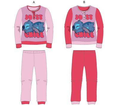 China Winter Dressing Sets Winter Warm Girls Sleepwear Children Pajamas Wholesale Thermal Dress Girls Two Piece Fleece Pajamas Set for sale