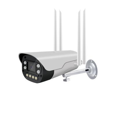 China Verto V380 Four Antennas H.265 HD 1080P Fail-safe Siren Outdoor Waterproof Wifi Bullet CCTV Wireless Smart Camera for sale