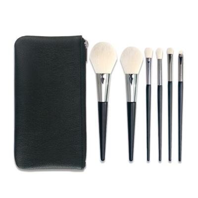 China Angular Blush Makeup Brushes 6 PCS Makeup Brush Foundation Powder Concealer Pencils Eyeshadow Brushes Premium Makeup Kit for sale