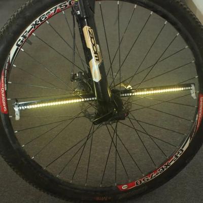 China LED Light Bar Charging Programmable Applicable To Mountain Bike Steering Wheel Mountain Bike Dead Decorative Light Spoke Lights 11.0cm*7.0cm*58.0cm for sale