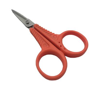 China Office Supplies Stainless Steel Scissors Paper-Cutting Knife Student Safety Hand Portable Children Universal Cut Scissors for sale