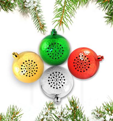 China 2019 New Mini Wireless Speaker Portable Christmas Gift Speaker Mini Ball Speaker for sale