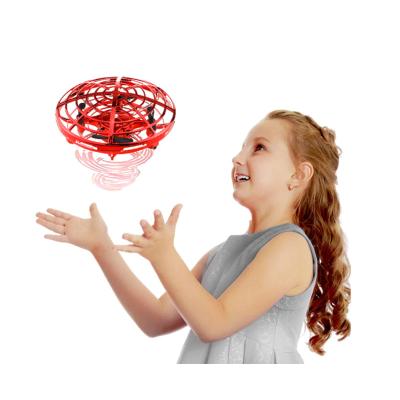 China Mini Drone UFO Induction Aircraft Remote Control Infrared Flight Ball Toys Manual RC UFO Drone For Kids for sale