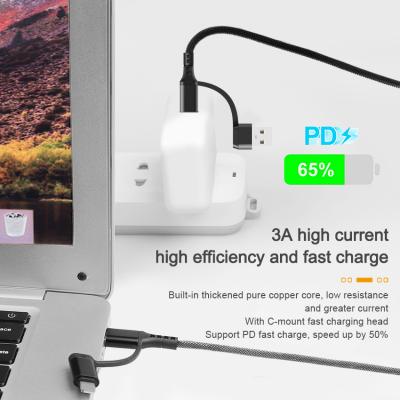 China Type-C 98% Usb Charger Cable 3A Mobile Phone Models And Tablets Fast Charging Magnetic Data Tipo C Cable For Iphone For Apple for sale