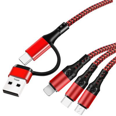 China 98% mobile phoen and tablet Universal Mobile Long Usbc C Fast Charging Cable Nylon Braided Magnetic Phone Cable For Samsung for sale