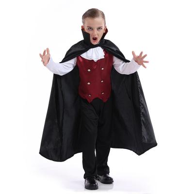 China For Party Fast Delivery In Action Halloween Cosplay Vampire Costumes For Kids Vampire Set For Halloween for sale