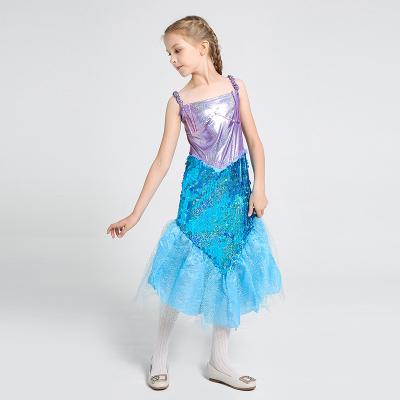 China For Party Fast Delivery In Stock Halloween Costume Kids Love Girls Mermaid Dress Halloween Cosplay Mermaid Costume for sale