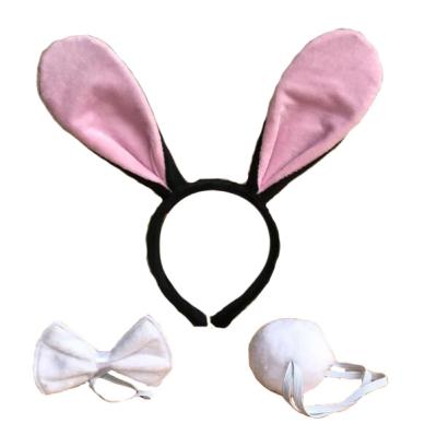 China Factory direct sale New Exquisite Pink Easter Designed Bunny Animal Ears Headband Auit Party for sale