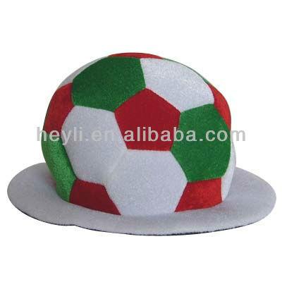 China Soccer Match Beatutiful Hot Selling Factory Customized Creative World Cup Fancy Italy Flag Soccer Hat for sale