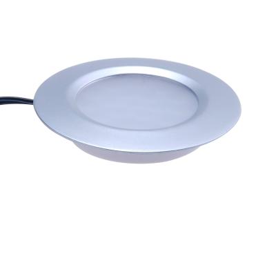 China 12V DC LED Cabinet Spotlight Puck Lamp 3000K 4000K 6000K For Jewellery Shop for sale