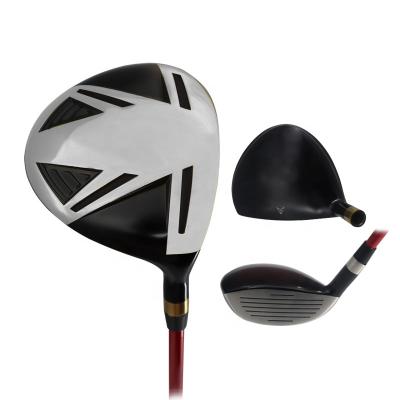 China Custom Graphite Mens Right Handed Wooden Golf Clubs for sale