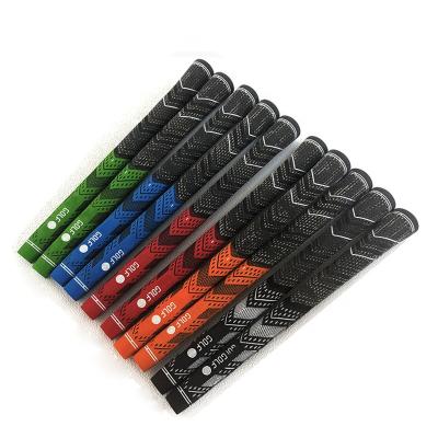 China Rubber Custom Cotton Tied Non Slip Golf Club Rubber Grips for sale