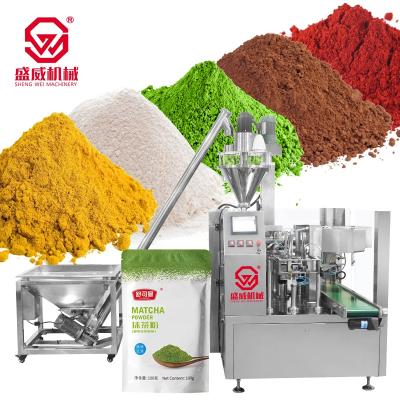 China Full Automatic Multifunctional Food Packaging Machinery Sealing Rack Up Pouch Packing Machine for sale