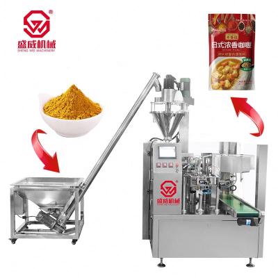 China Food Packing Automic Machinery Forming Machinery Food Flour Doypack Doy Pack Coffee Guangdong Filling Packing Machine for sale